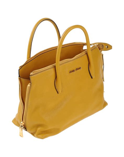 miu miu bag yellow|miu michael bags for women.